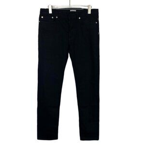 Dior Black Cotton Straight-Leg Jeans